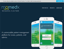 Tablet Screenshot of momedx.com